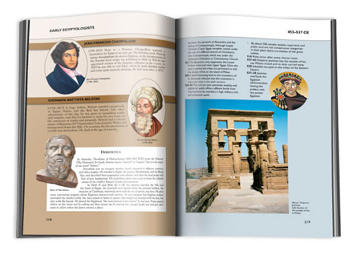 Book Design: The Compact Timeline History of Ancient Egypt